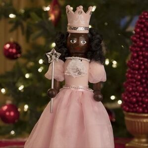 Clever Creations Platinum Sugar Plum Fairy Nutcracker - African American BNWT SO